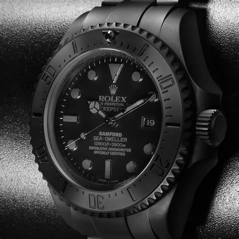 rolex total black